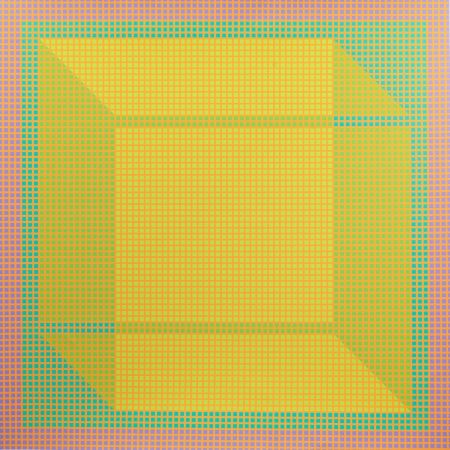 Sérigraphie Stanczak - Boxed, from Twelve Progressions