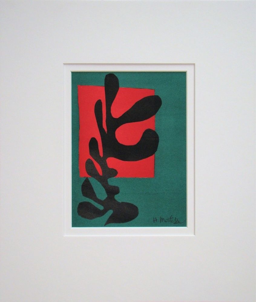 Lithographie Matisse (After) - Boxeur nègre, 1947