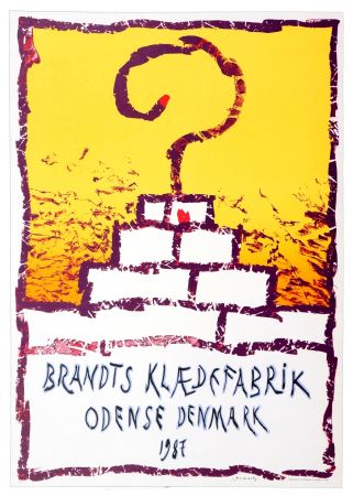 Affiche Alechinsky - Brandts Klædefabrik