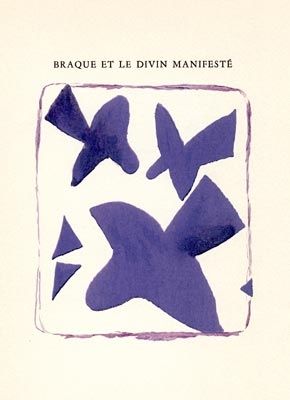 Livre Illustré Braque - Braque et le divin manifesté