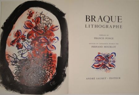 Livre Illustré Braque - Braque Lithographe