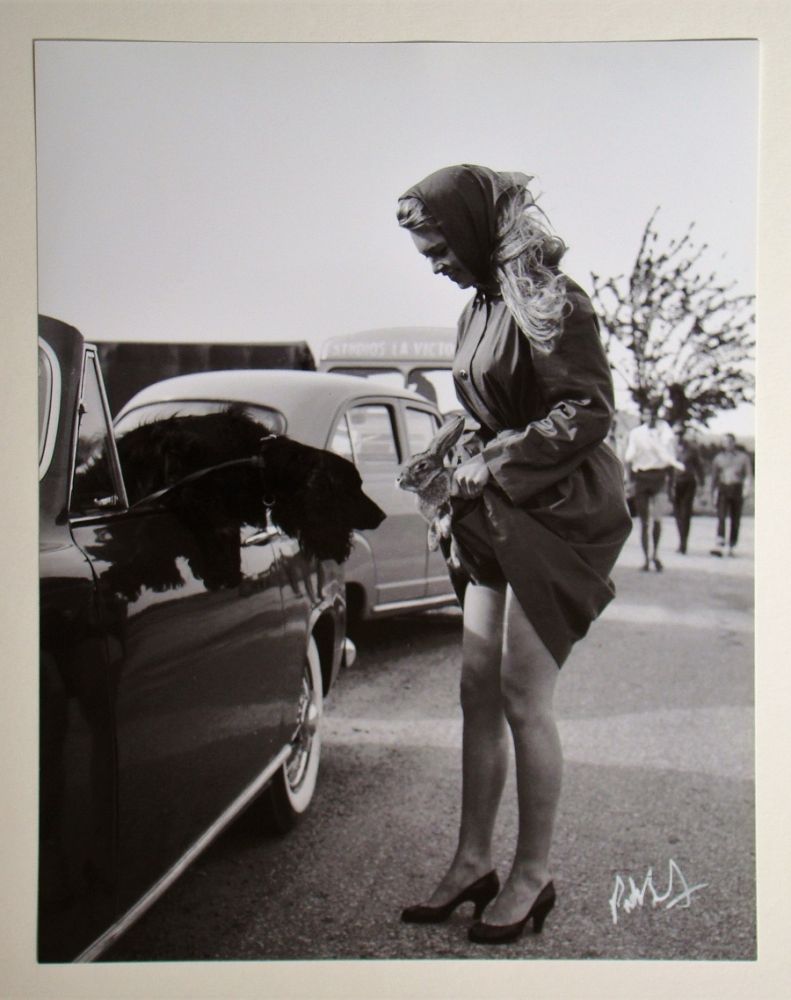 Photographie Bertrand - Brigitte Bardot - Studio de la victorine, 1957