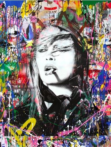 Sérigraphie Mr Brainwash - Brigitte Bardot, 2018 