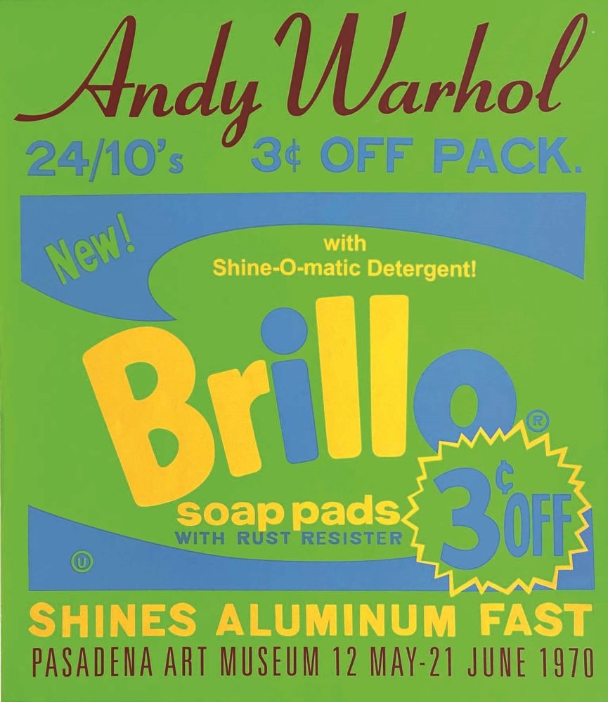 Sérigraphie Warhol - Brillo