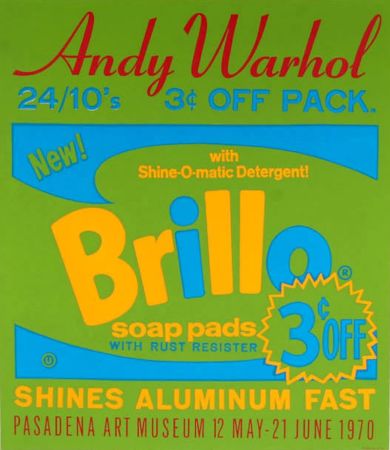 Sérigraphie Warhol - Brillo Soap Pads
