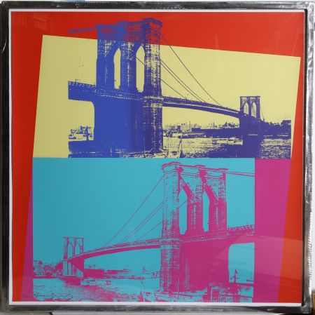 Sérigraphie Warhol - Brooklyn Bridge