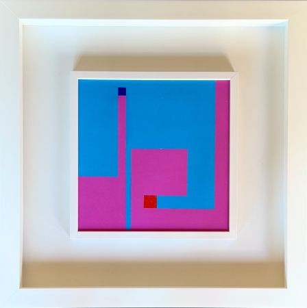 Aucune Technique Munari - Bruno Munari (1907-1998) - Oil on wood panel - 1951