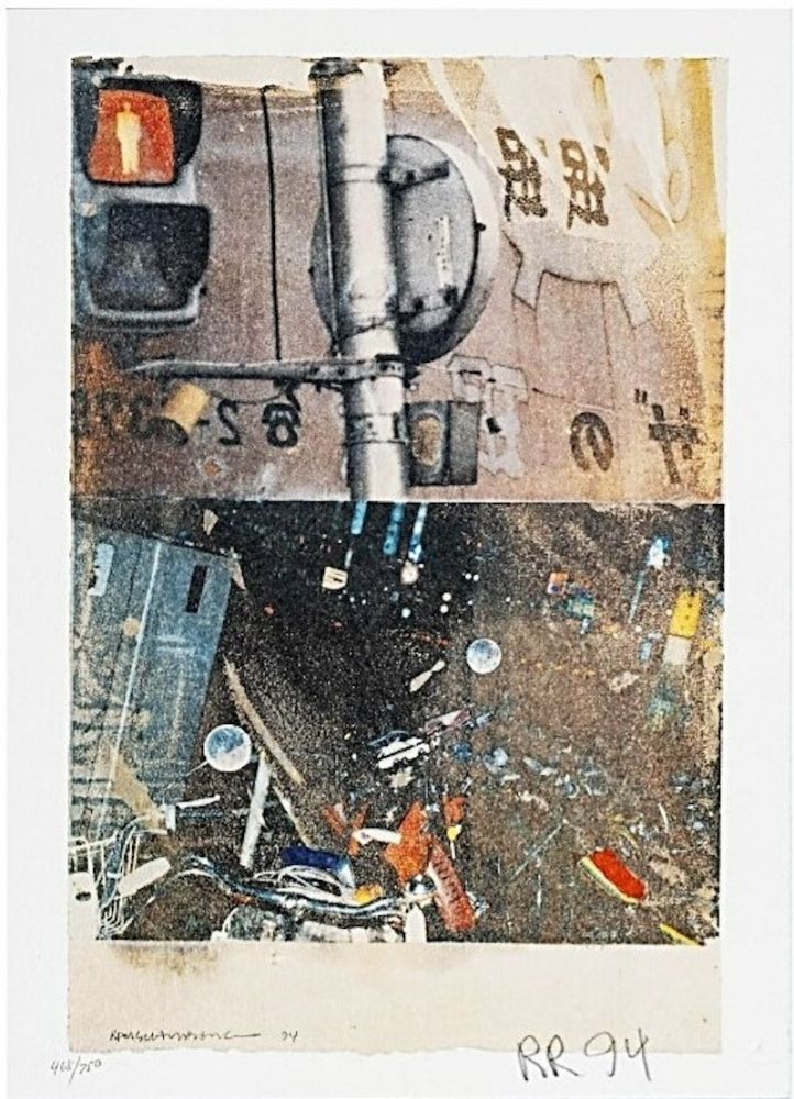 Lithographie Rauschenberg - Bulkhead (Day Lights)