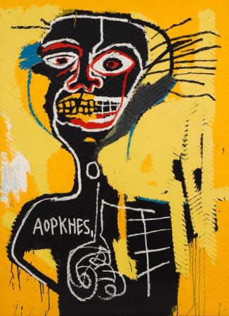 Sérigraphie Basquiat - Cabeza from Editions II Portfolio