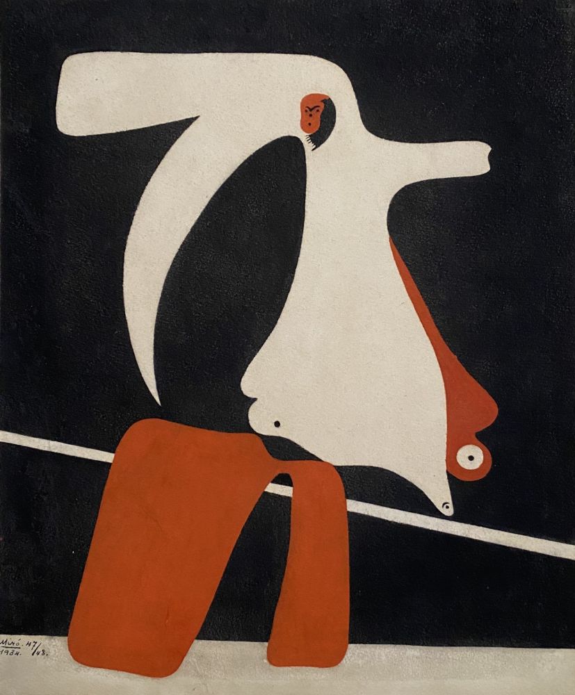 Pochoir Miró - Cahiers d'Art