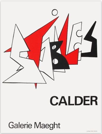 Affiche Calder - CALDER. 