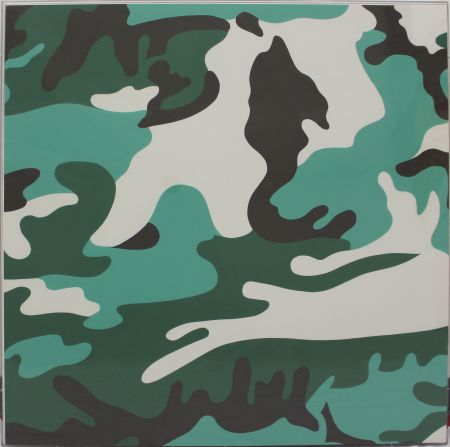 Sérigraphie Warhol - Camouflage (FS II.406)
