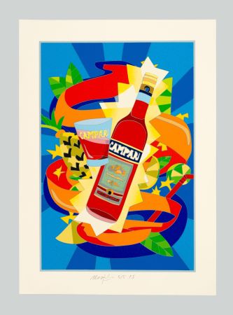 Sérigraphie Nespolo - Campari