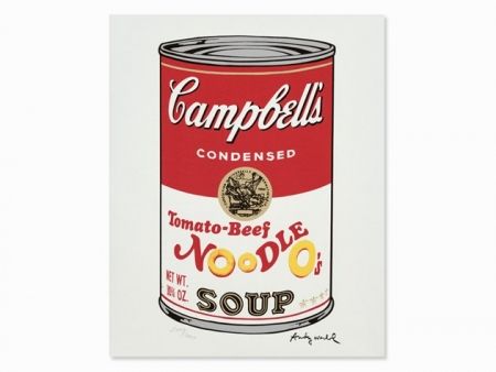 Lithographie Warhol - Campbell