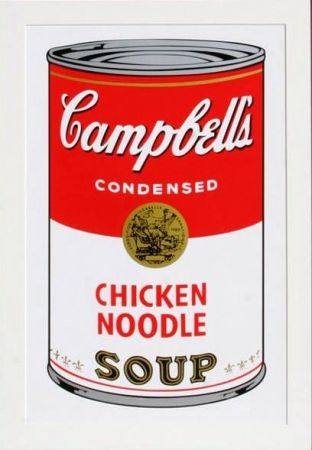 Sérigraphie Warhol - Campbell’s Chicken Noodle Soup (II.45)