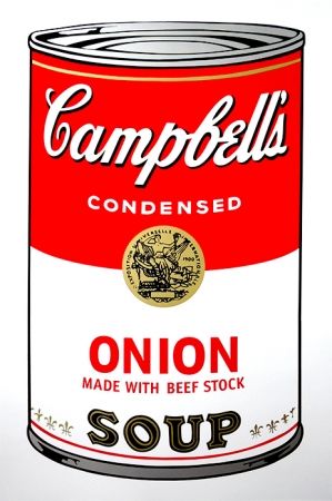 Sérigraphie Warhol (After) - Campbell's Soup - Onion