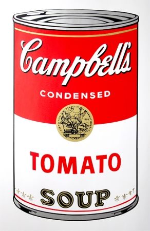 Sérigraphie Warhol (After) - Campbell's Soup - Tomato
