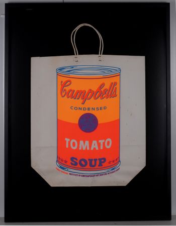 Sérigraphie Warhol - Campbell's Soup Bag