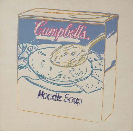Sérigraphie Warhol - Campbell’s Soup Box: Noodle Soup