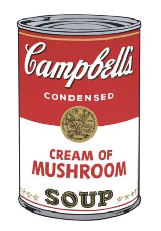 Sérigraphie Warhol - Campbell's Soup Can: Cream of Mushroom (F. & S. II.53)
