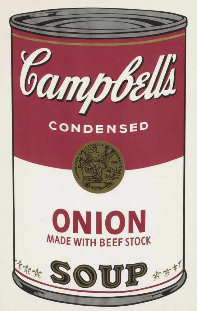 Sérigraphie Warhol - Campbell's Soup Can: Onion (F. & S. II.47)