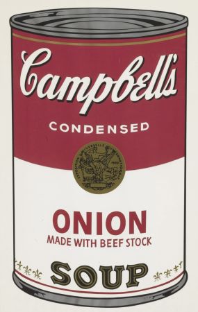 Sérigraphie Warhol - Campbell's Soup Can: Onion (F. & S. II.47)