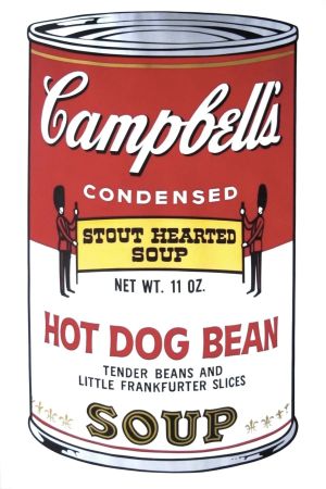 Sérigraphie Warhol - Campbell’s Soup Cans II: Hot Dog Bean 59 (AP)