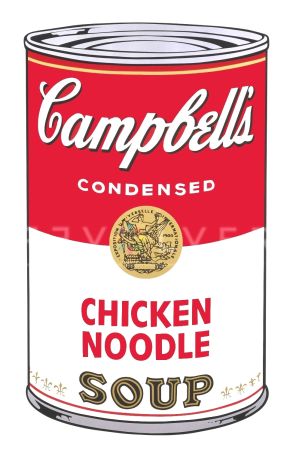 Sérigraphie Warhol - Campbell's Soup I: Chicken Noodle (FS II.45) 