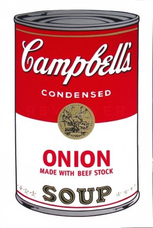 Sérigraphie Warhol - Campbell's Soup I: Onion (FS II.47)
