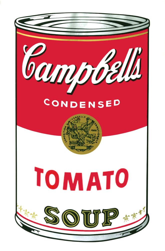 Sérigraphie Warhol - Campbell's Soup I: Tomato (FS II.46)
