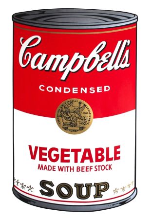 Sérigraphie Warhol - Campbell's Soup I: Vegetable (FS II.48)