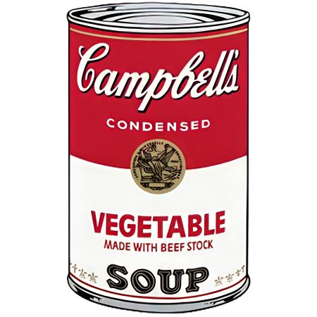 Sérigraphie Warhol - Campbell's Soup I: Vegetable (FS II.48)