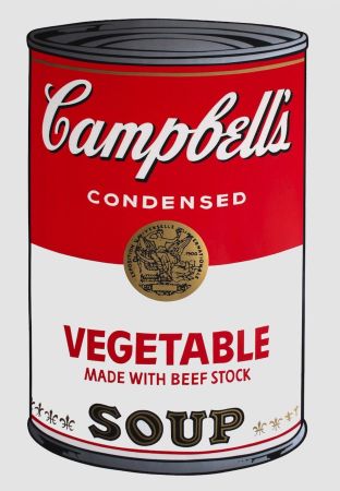 Sérigraphie Warhol - Campbell's Soup I: Vegetable (FS II.48)