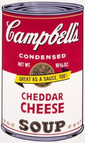 Sérigraphie Warhol - Campbell’s Soup II: Cheddar Cheese 