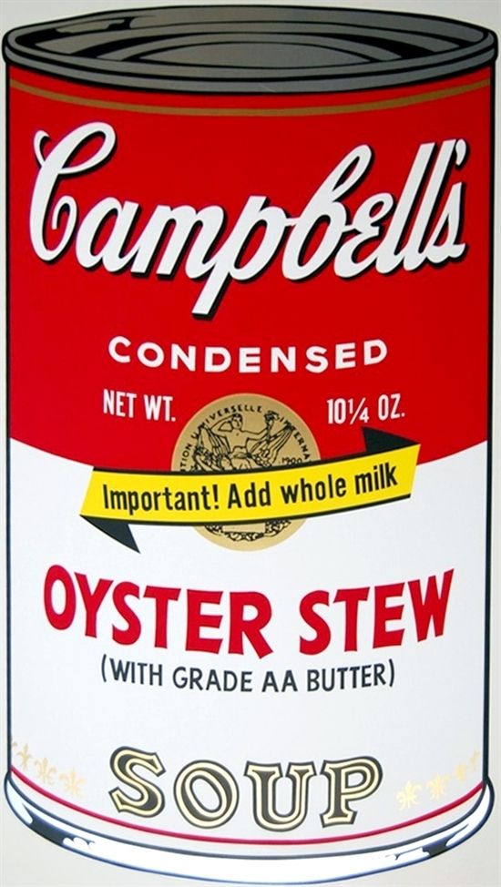 Sérigraphie Warhol - Campbell’s Soup II: Oyster Stew (FS II.60)