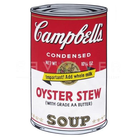 Sérigraphie Warhol - Campbell’s Soup II: Oyster Stew (FS II.60)