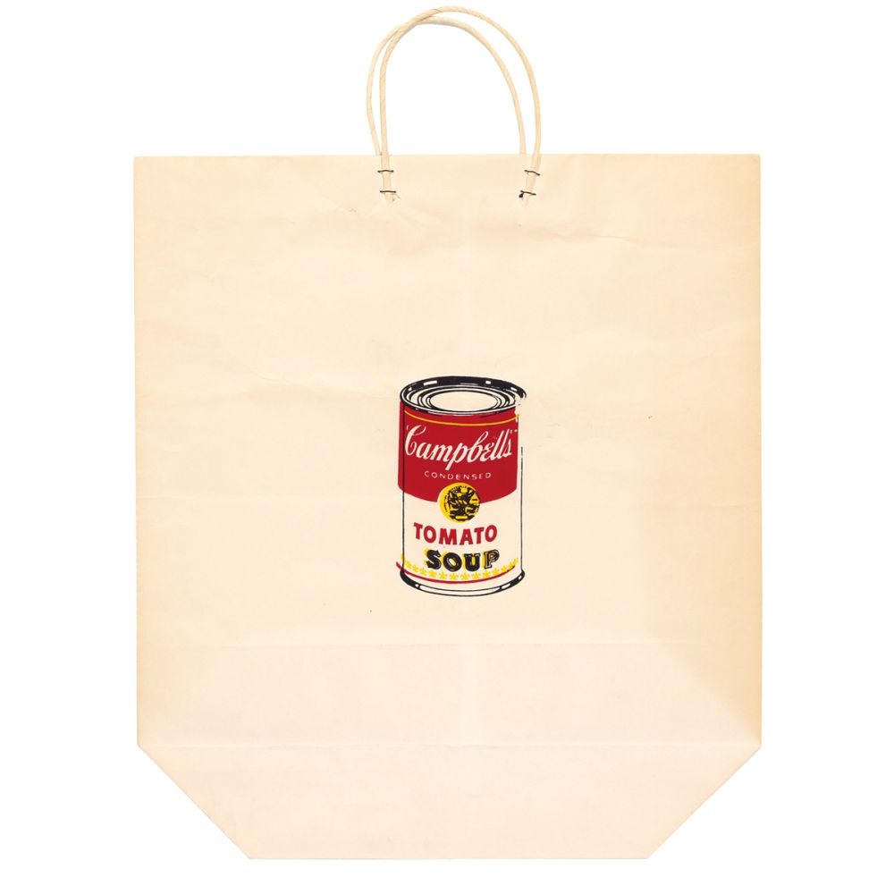 Sérigraphie Warhol - Campbells Soup Shopping Bag (FS II.4)