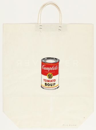 Sérigraphie Warhol - Campbells Soup Shopping Bag (FS II.4)