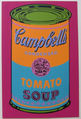 Sérigraphie Warhol - Campbells Tomato soup 