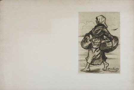 Gravure Boutet - Cancalaise (A), c. 1900