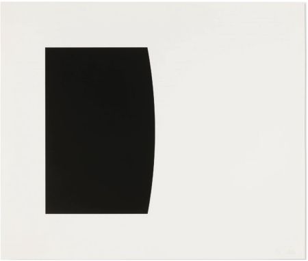 Lithographie Kelly - Canigou - from the Third Curve series