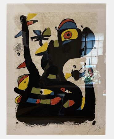 Lithographie Miró - Cant de la Cardina