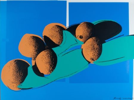 Sérigraphie Warhol - Cantaloupes I (FS II.201), from the Portfolio “Space Fruit: Still Lifes” 