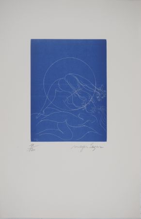 Gravure Lazar - Cantique des Cantiques, Les amants célestes