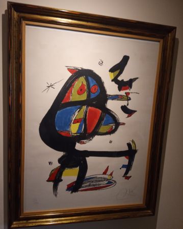 Lithographie Miró - Cap i Cua