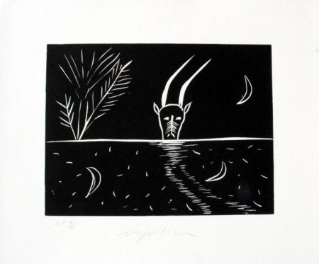 Linogravure Paladino - Capricorno