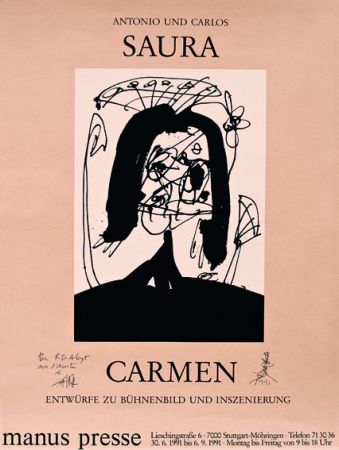 Affiche Saura - Carmen