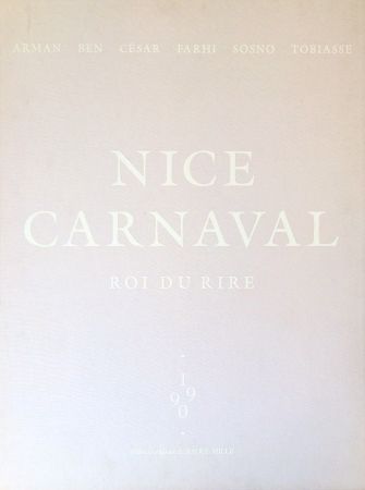 Lithographie Vautier - Carnaval de Nice