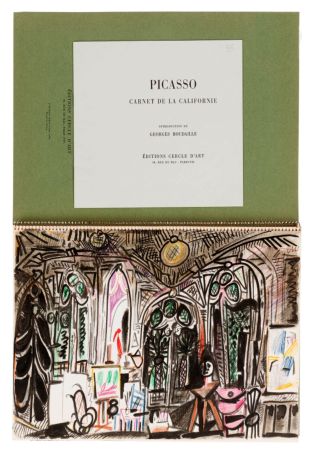 Livre Illustré Picasso - CARNET DE LA CALIFORNIE (Cercle d'art, Paris 1959)