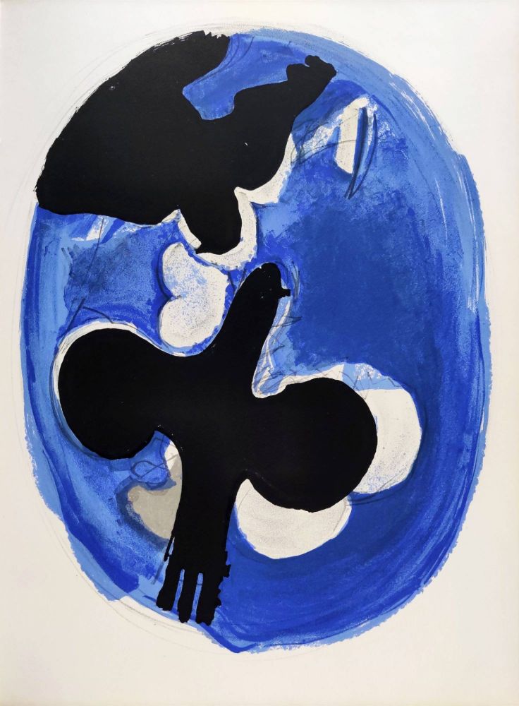 Lithographie Braque (After) - Carnets intimes de Braque XIII